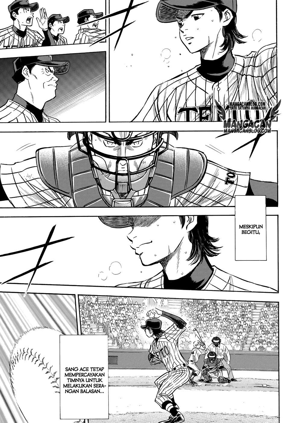 Diamond no Ace Act 2 — Chapter 47, halaman 14