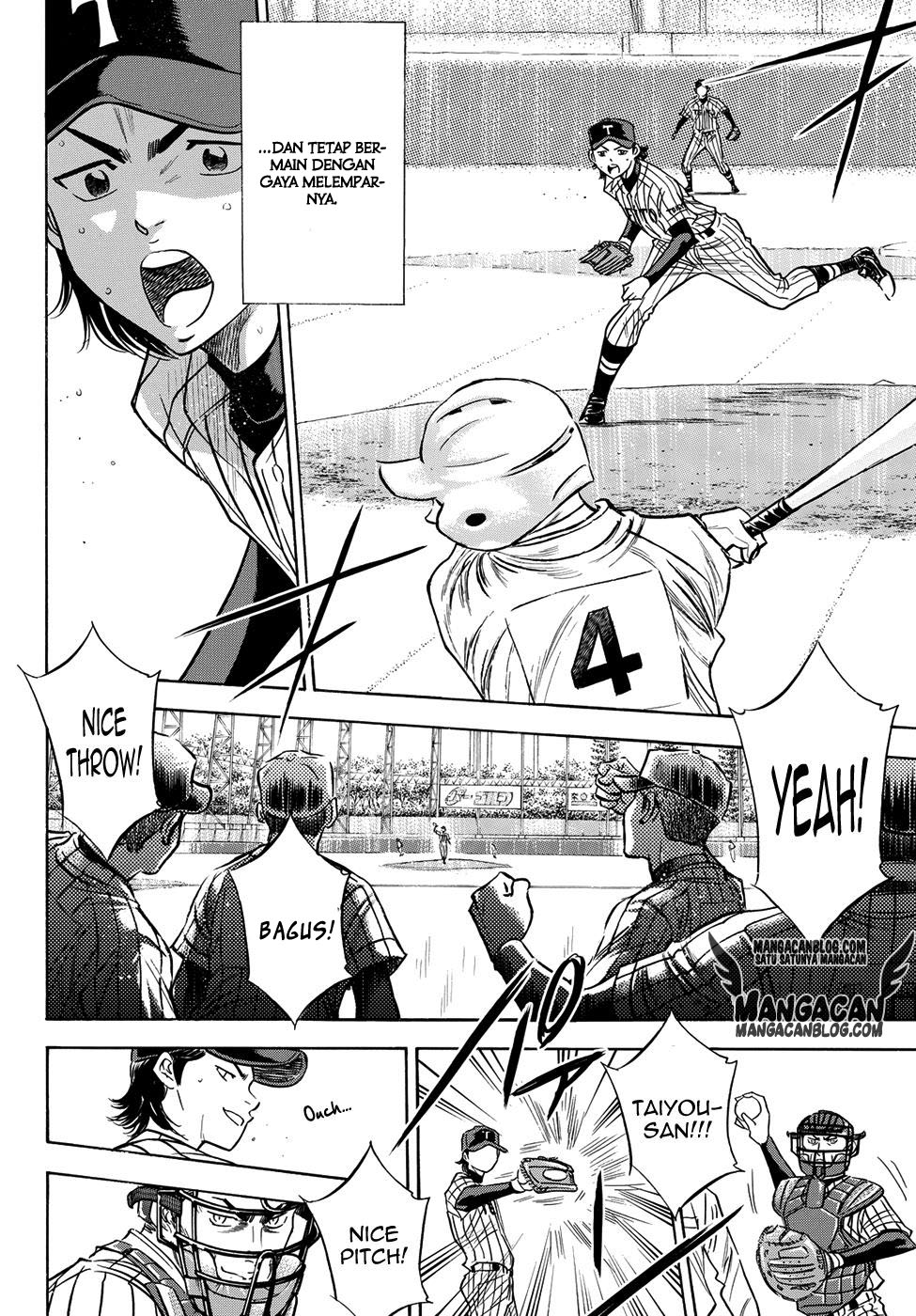 Diamond no Ace Act 2 — Chapter 47, halaman 15