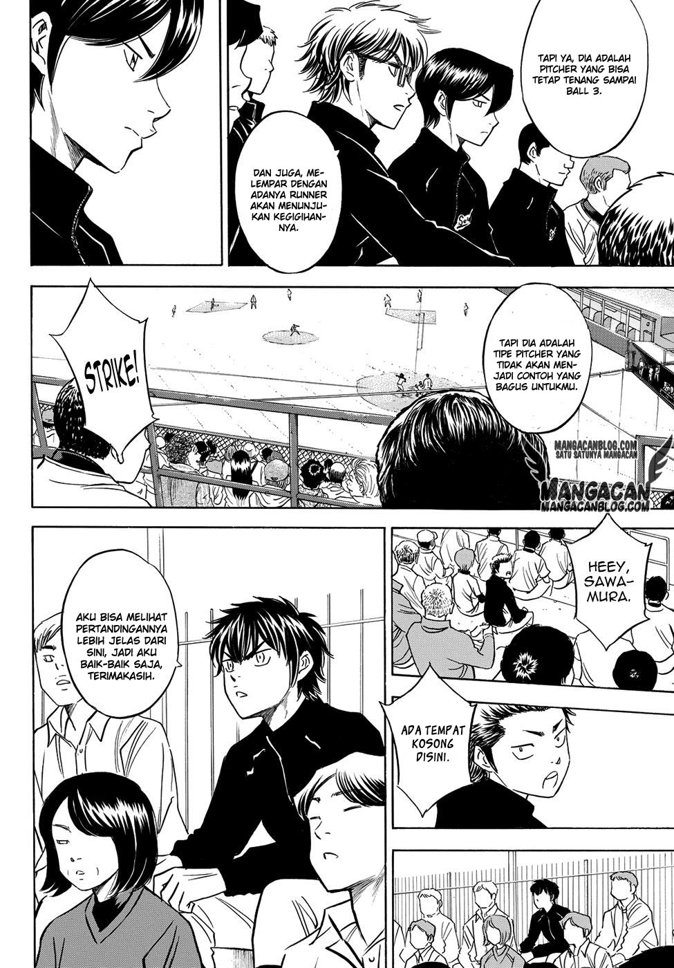 Diamond no Ace Act 2 — Chapter 47, halaman 7
