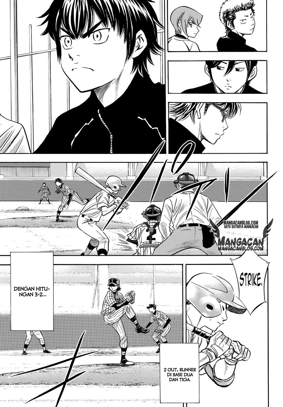Diamond no Ace Act 2 — Chapter 47, halaman 8