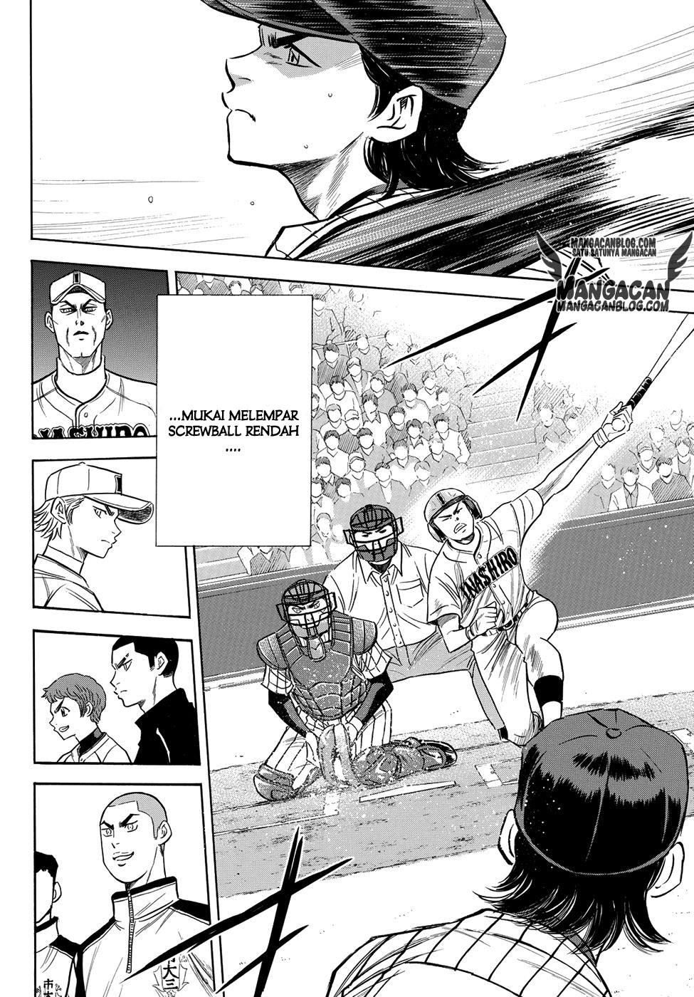 Diamond no Ace Act 2 — Chapter 47, halaman 9