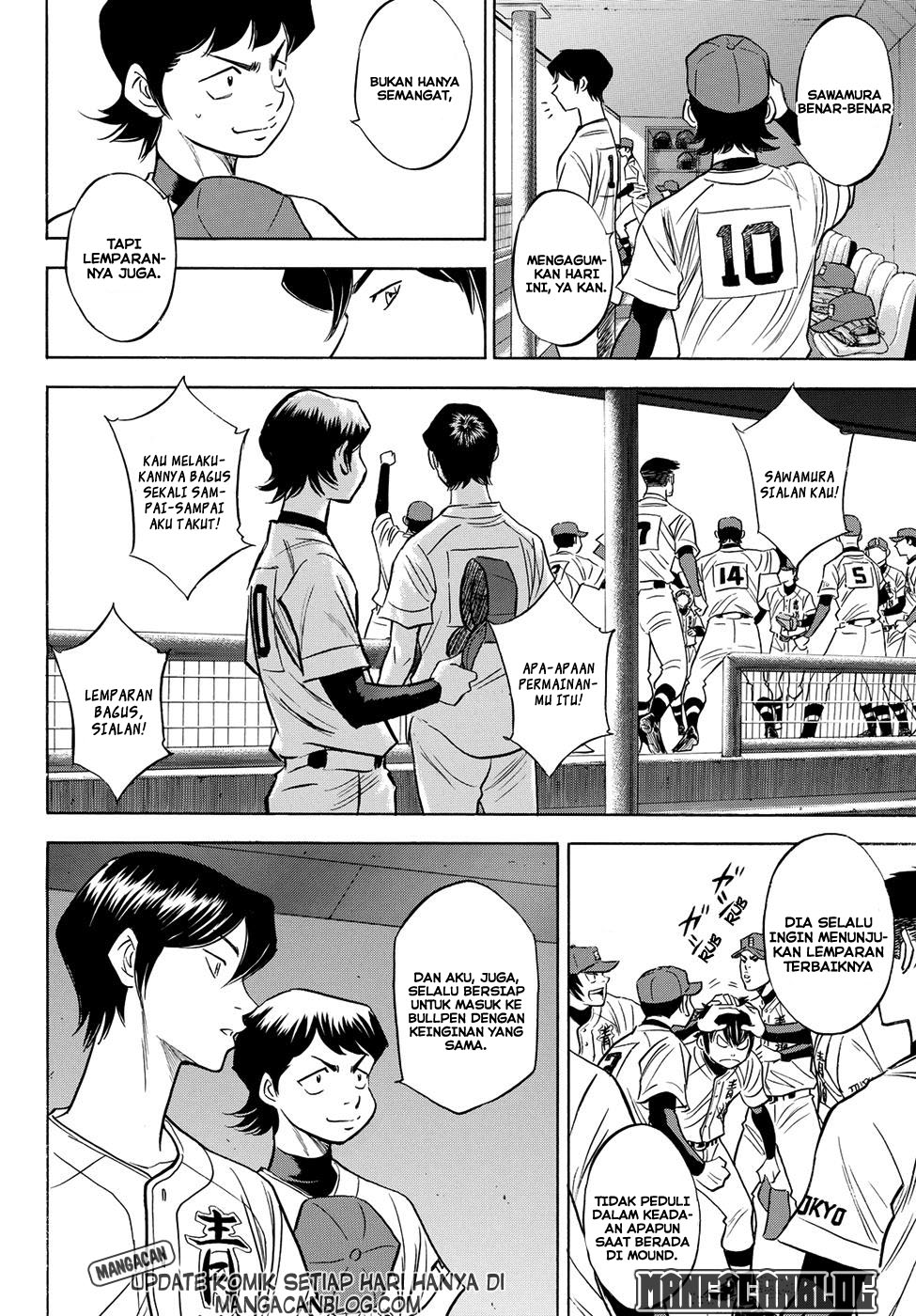 Diamond no Ace Act 2 — Chapter 45, halaman 10