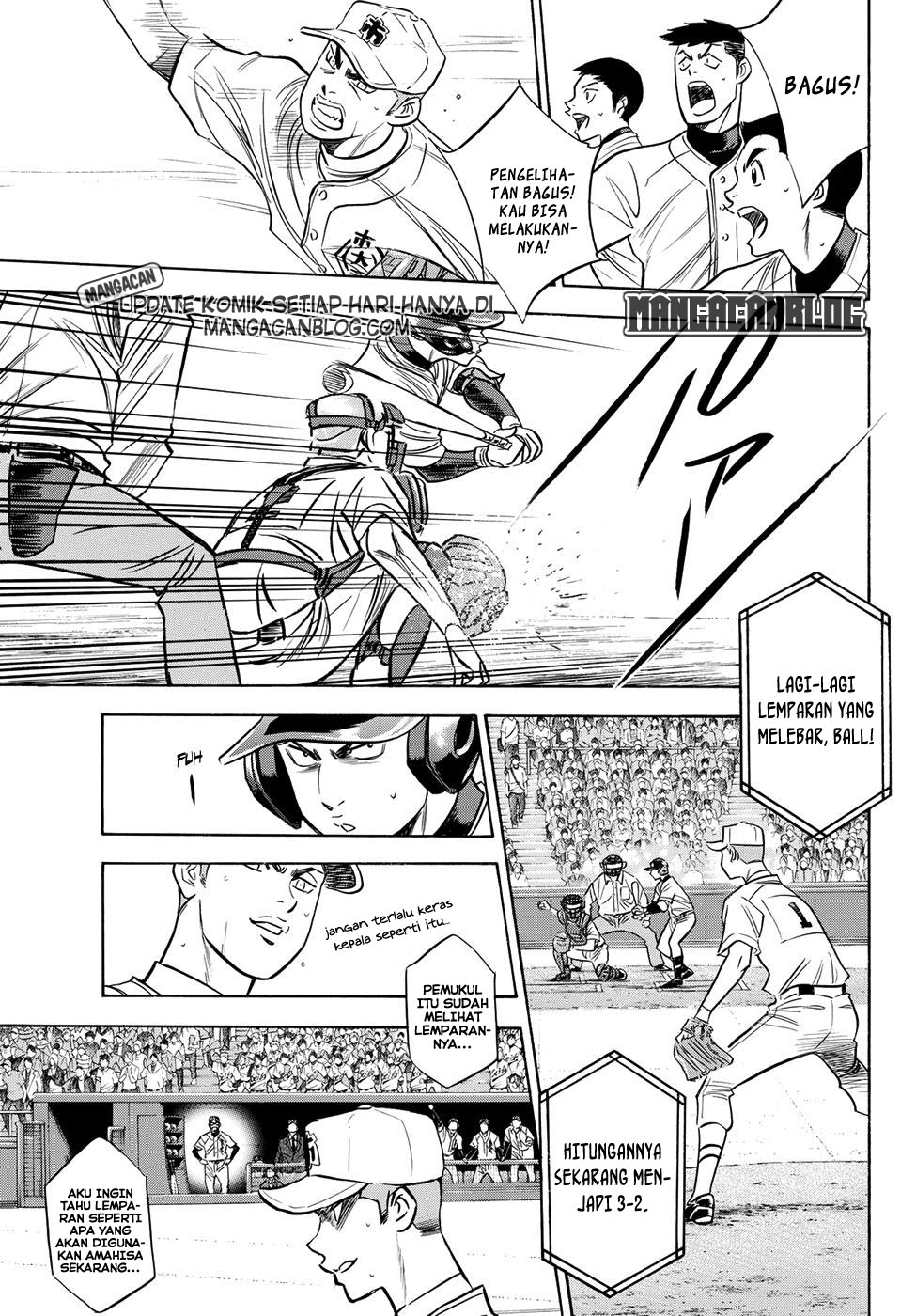 Diamond no Ace Act 2 — Chapter 45, halaman 13