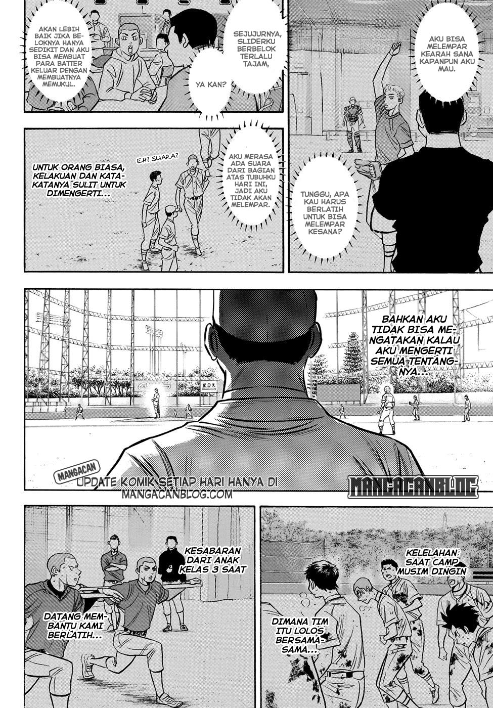 Diamond no Ace Act 2 — Chapter 45, halaman 16