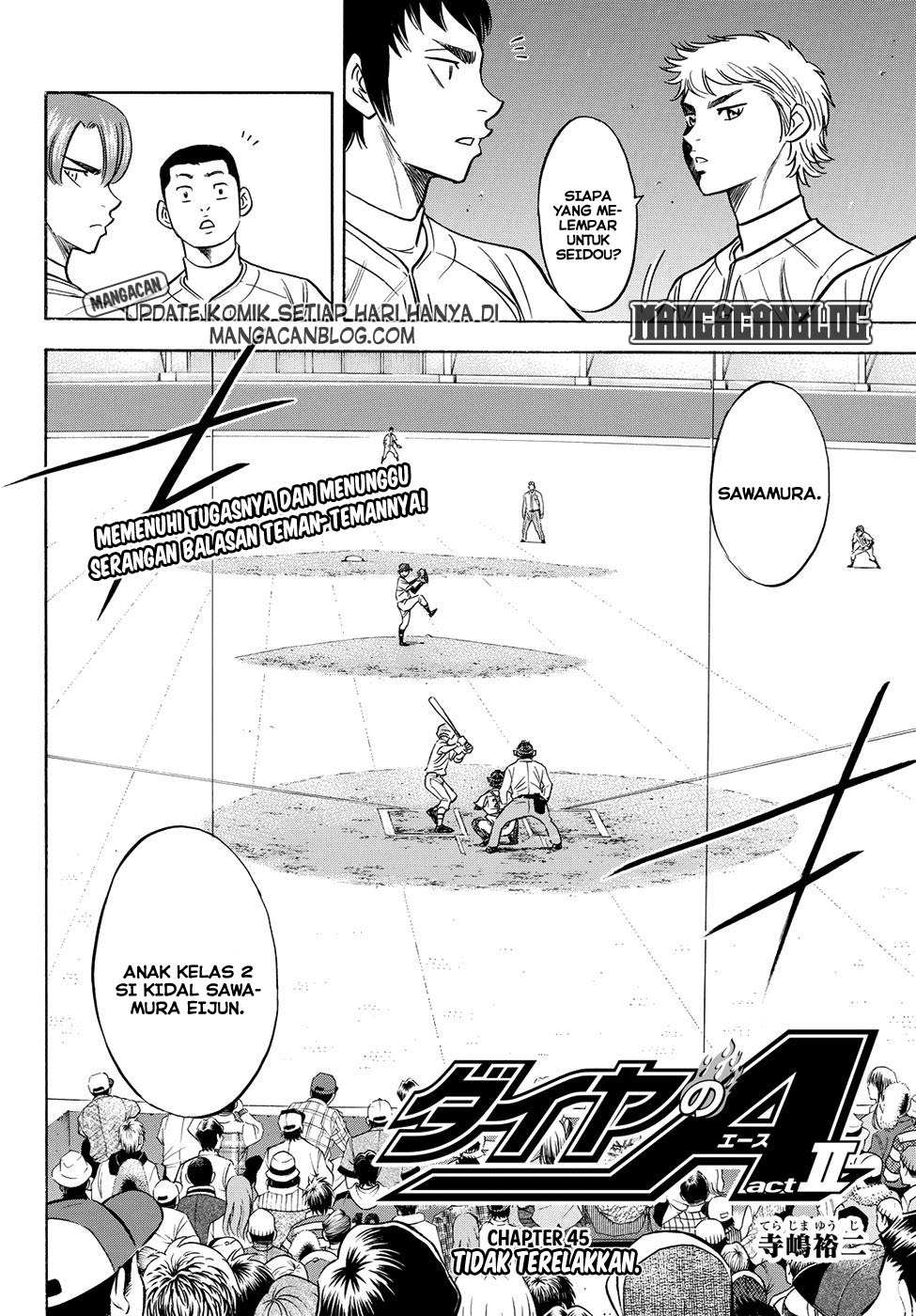 Diamond no Ace Act 2 — Chapter 45, halaman 2