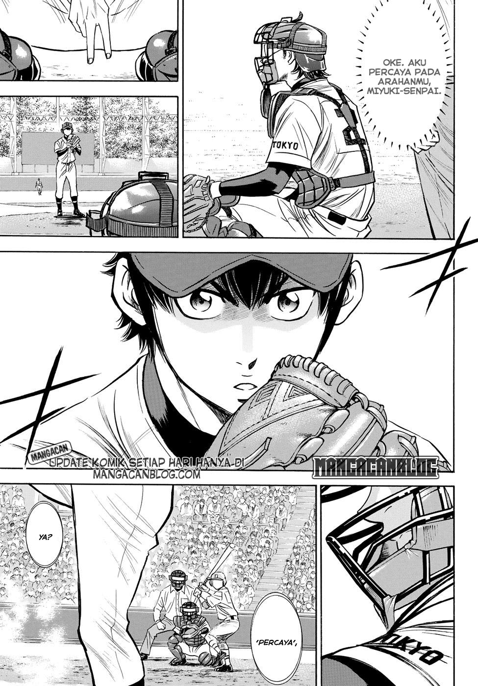 Diamond no Ace Act 2 — Chapter 45, halaman 5