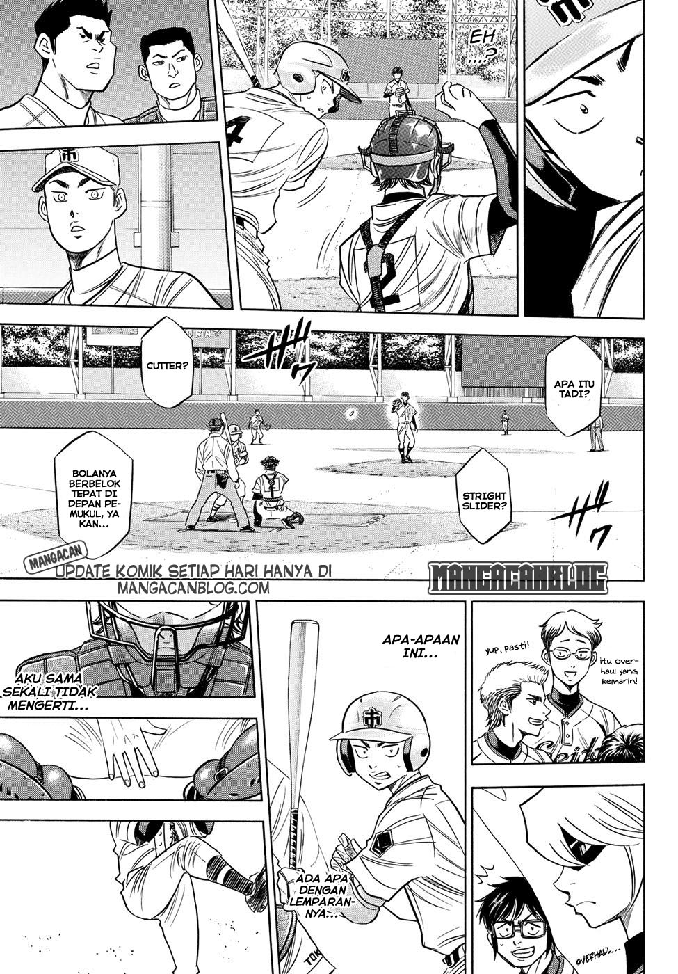 Diamond no Ace Act 2 — Chapter 45, halaman 7
