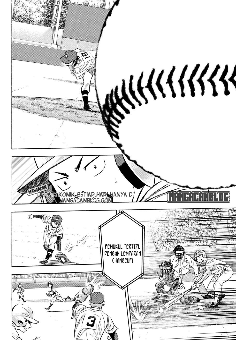 Diamond no Ace Act 2 — Chapter 45, halaman 8