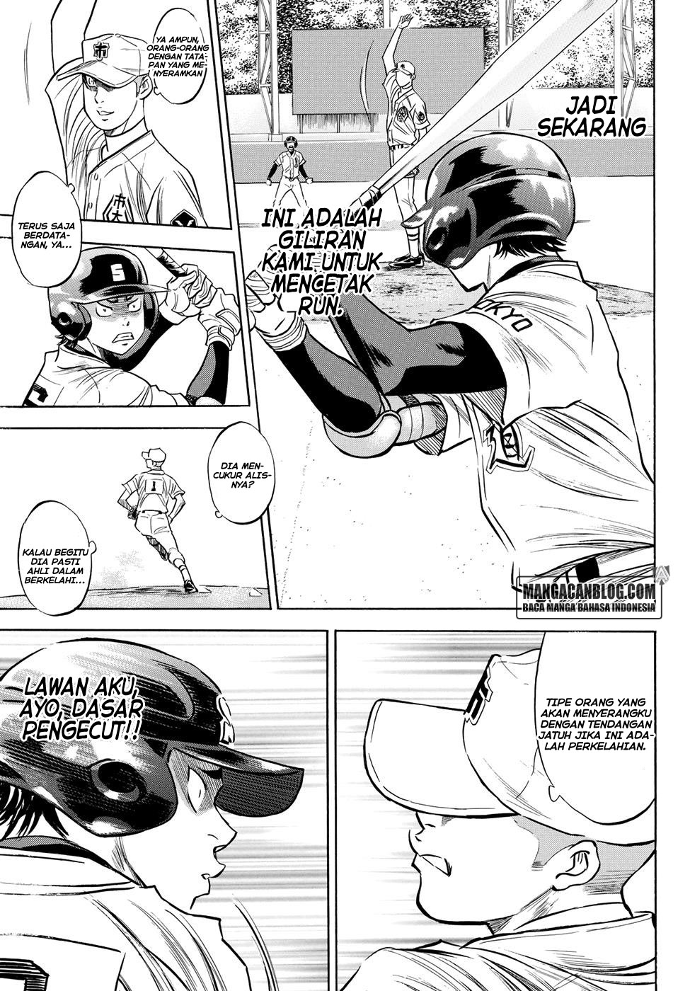Diamond no Ace Act 2 — Chapter 44, halaman 12