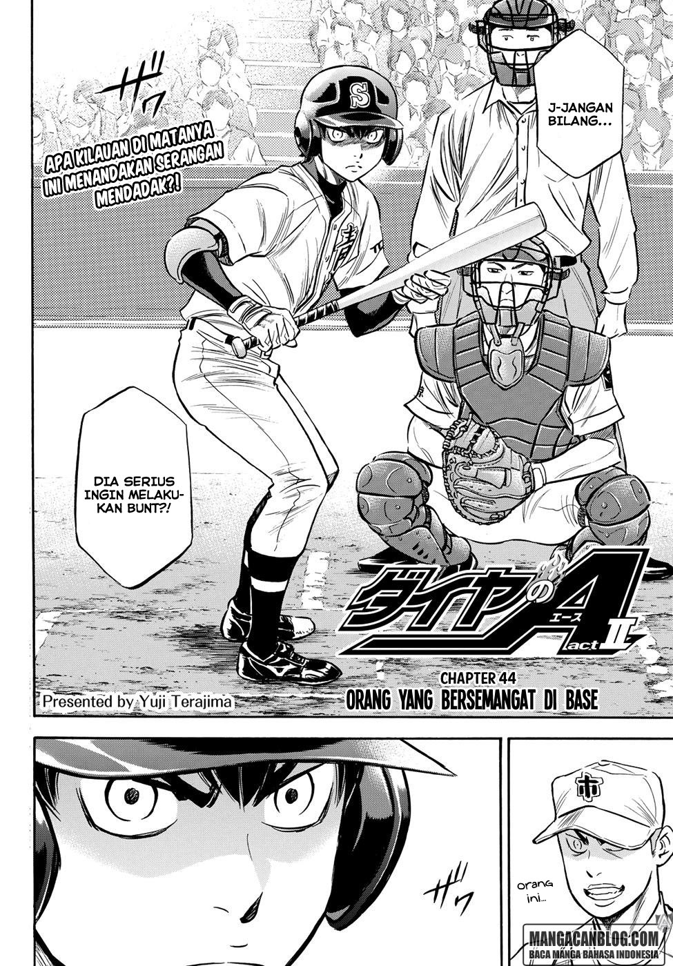 Diamond no Ace Act 2 — Chapter 44, halaman 2