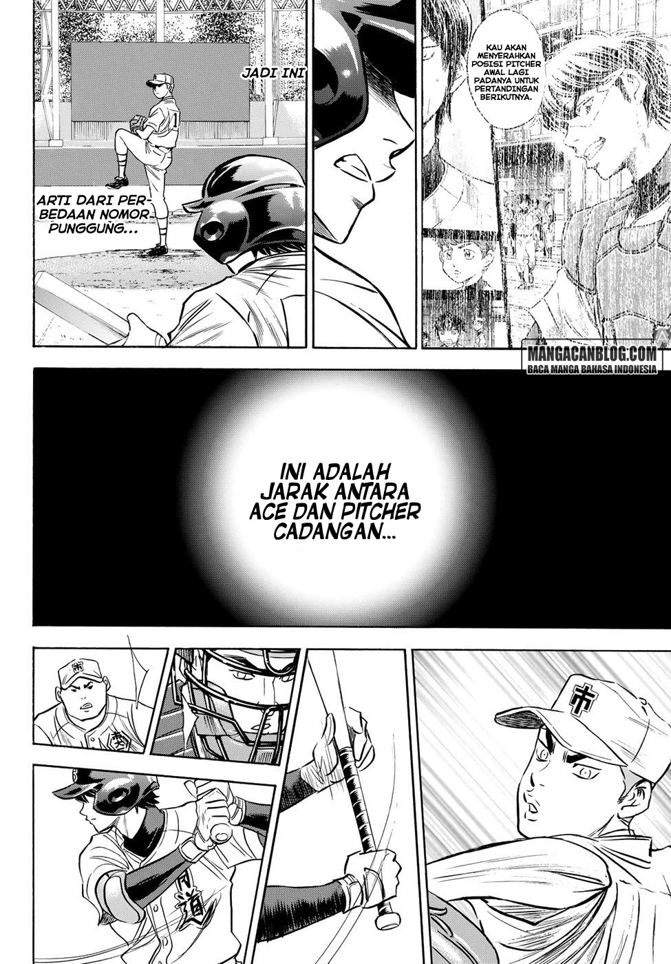Diamond no Ace Act 2 — Chapter 44, halaman 4