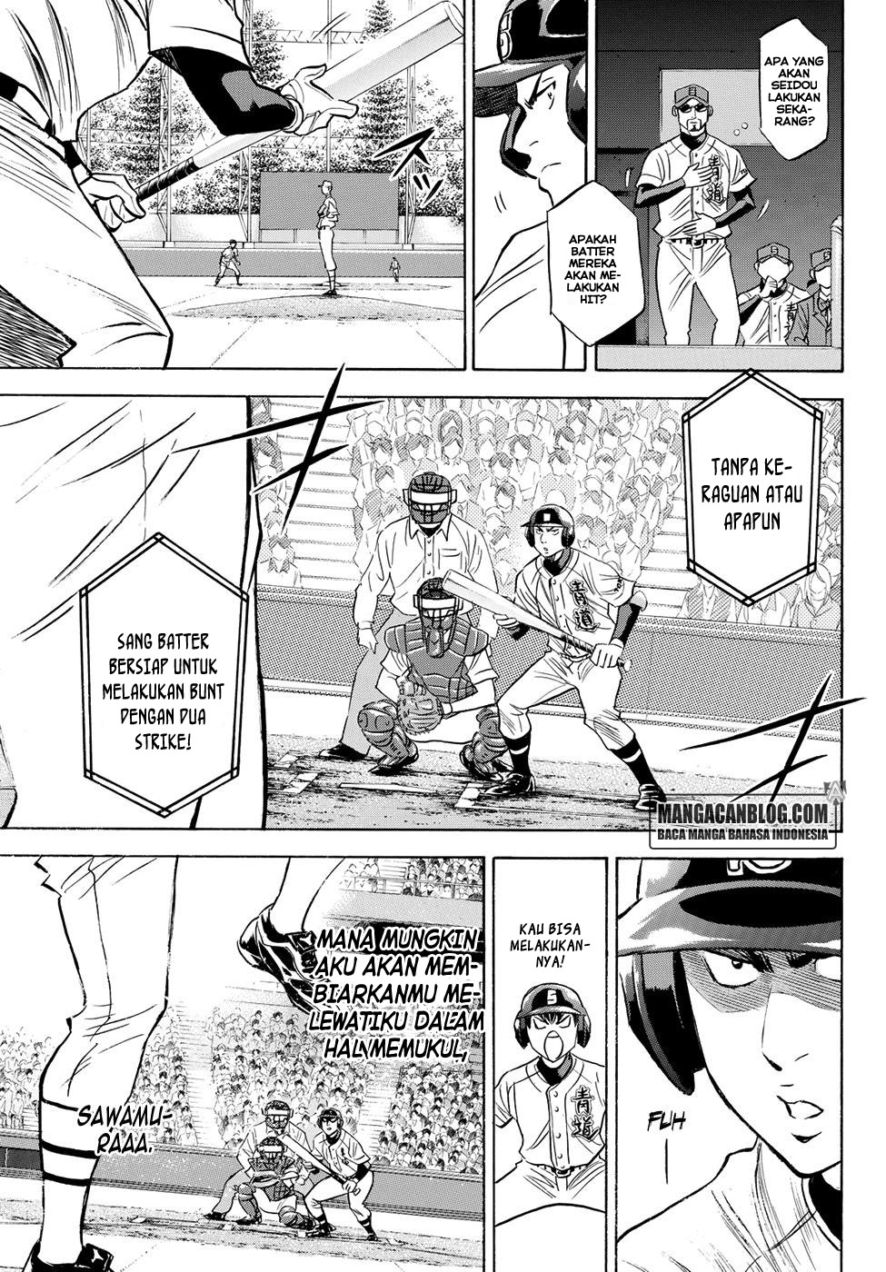 Diamond no Ace Act 2 — Chapter 44, halaman 8