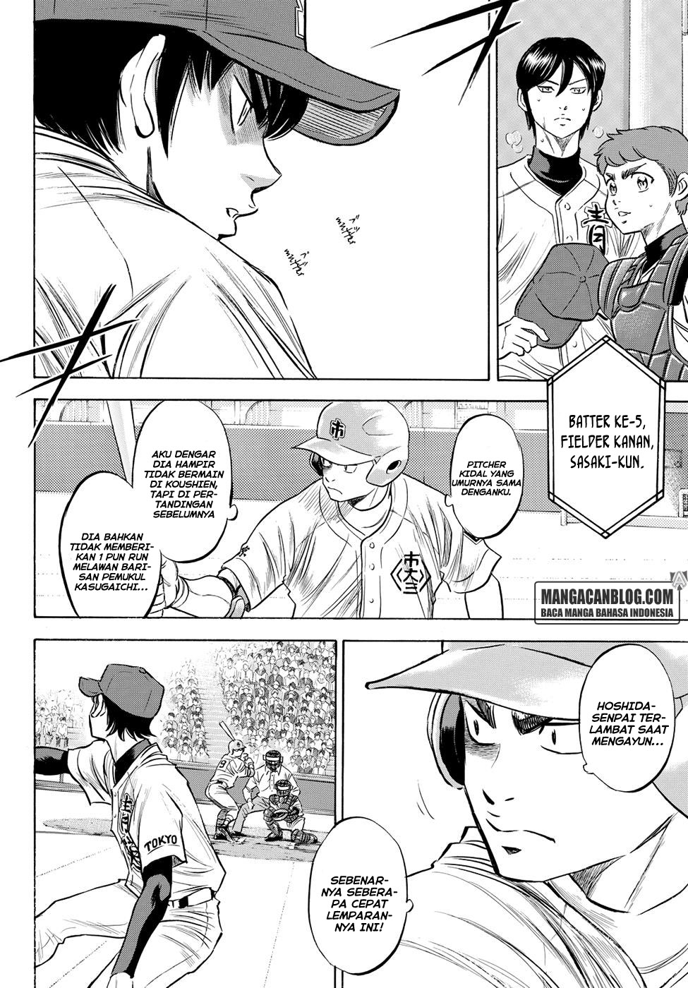 Diamond no Ace Act 2 — Chapter 43, halaman 8