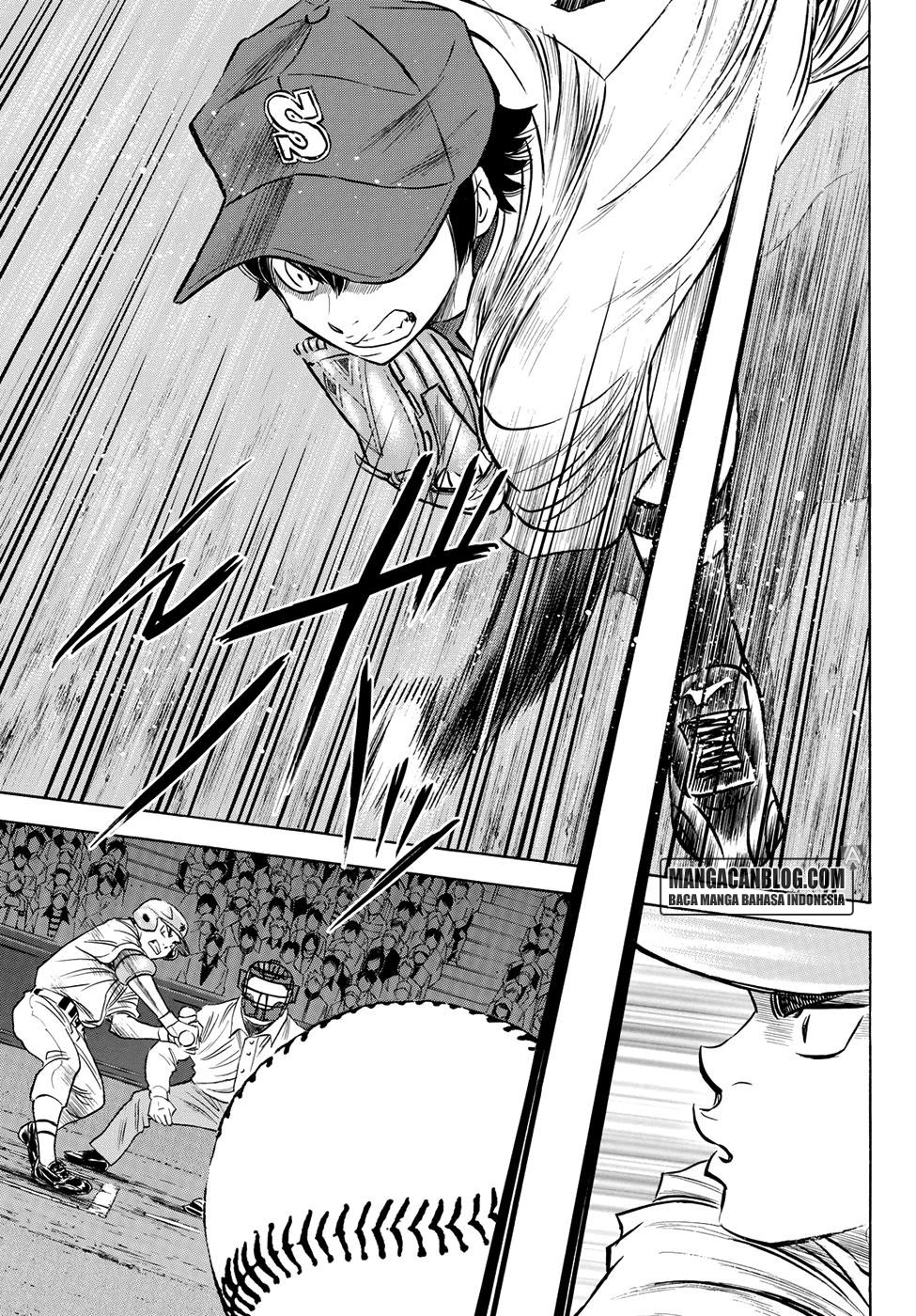 Diamond no Ace Act 2 — Chapter 43, halaman 9