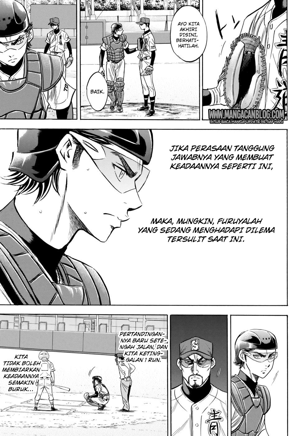 Diamond no Ace Act 2 — Chapter 41, halaman 11