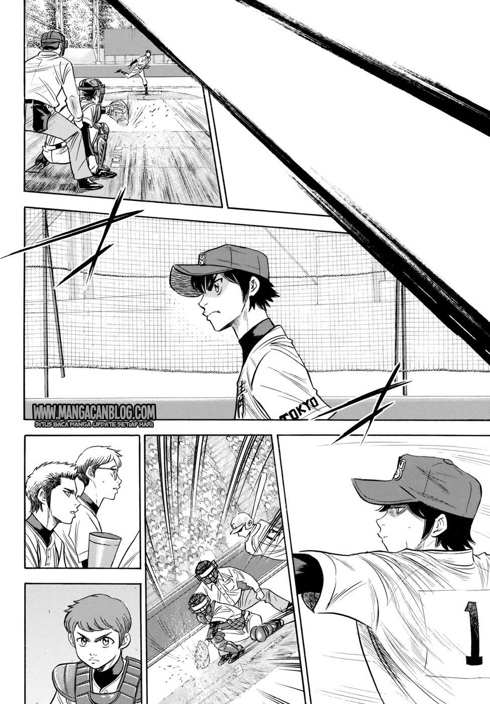 Diamond no Ace Act 2 — Chapter 41, halaman 14