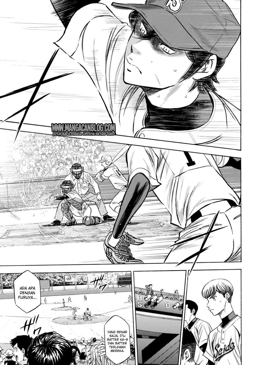 Diamond no Ace Act 2 — Chapter 41, halaman 15