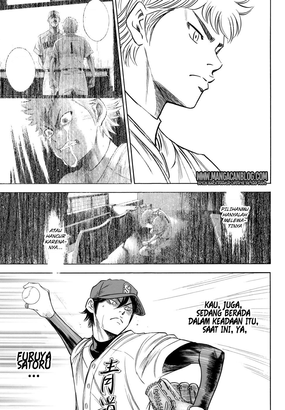 Diamond no Ace Act 2 — Chapter 41, halaman 18