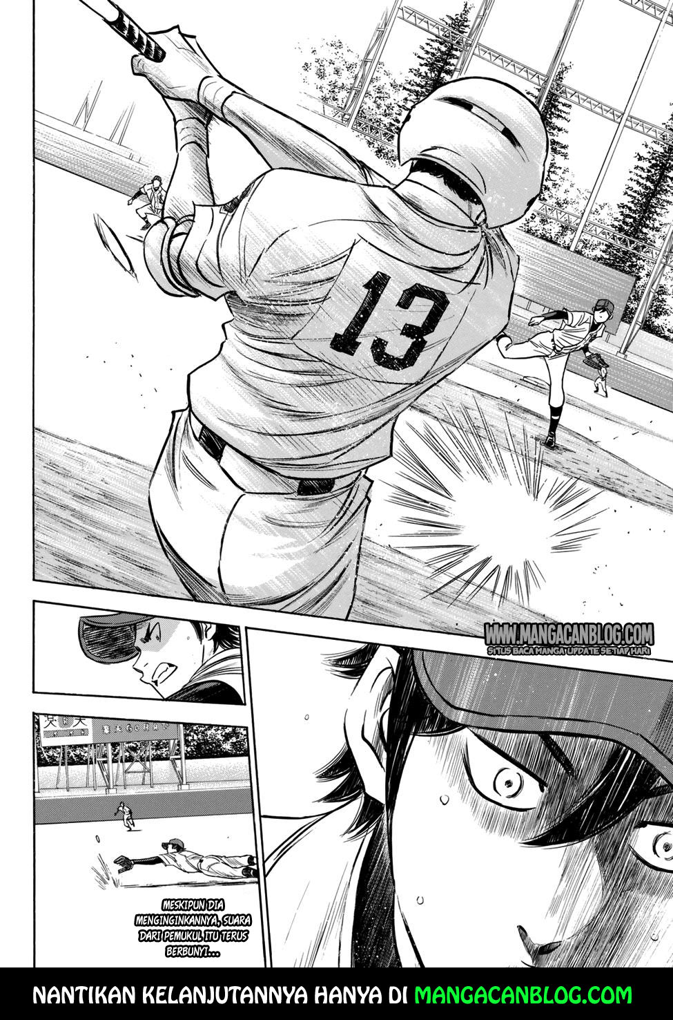 Diamond no Ace Act 2 — Chapter 41, halaman 19