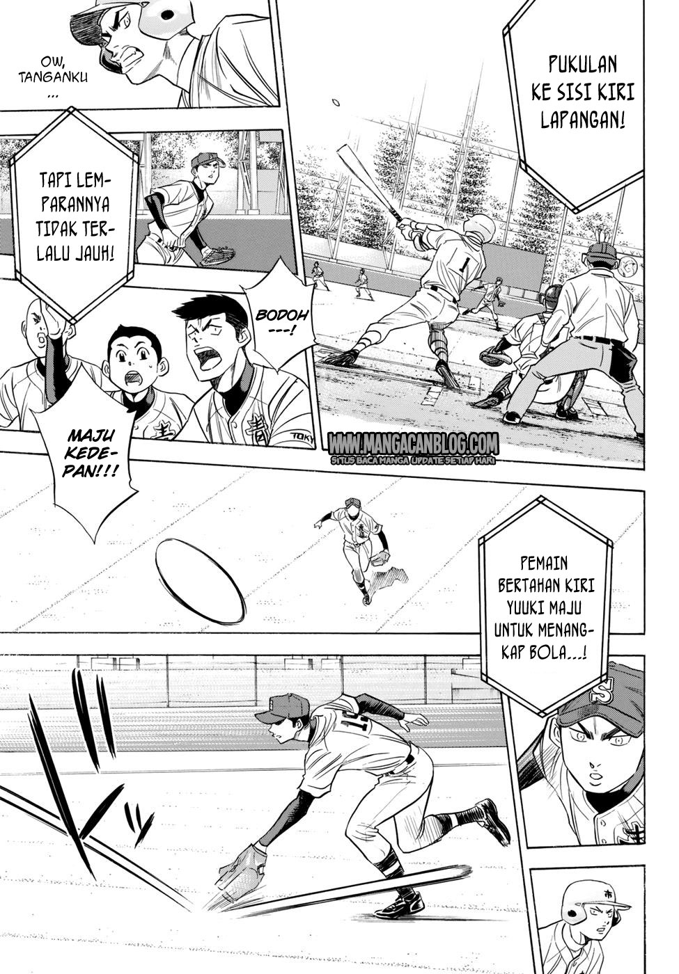 Diamond no Ace Act 2 — Chapter 41, halaman 7
