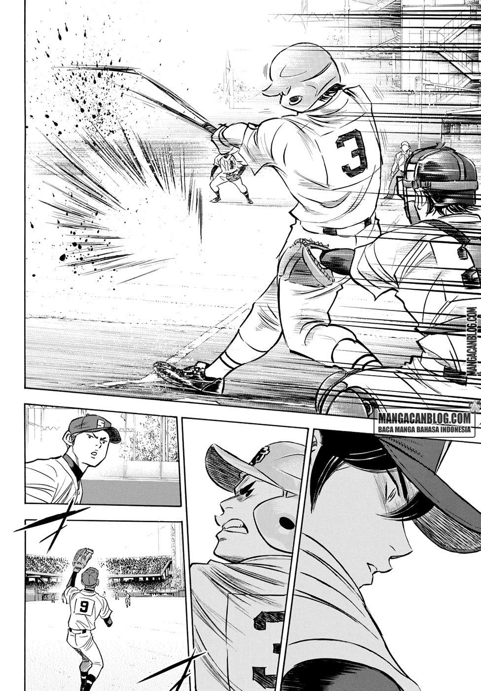 Diamond no Ace Act 2 — Chapter 40, halaman 11