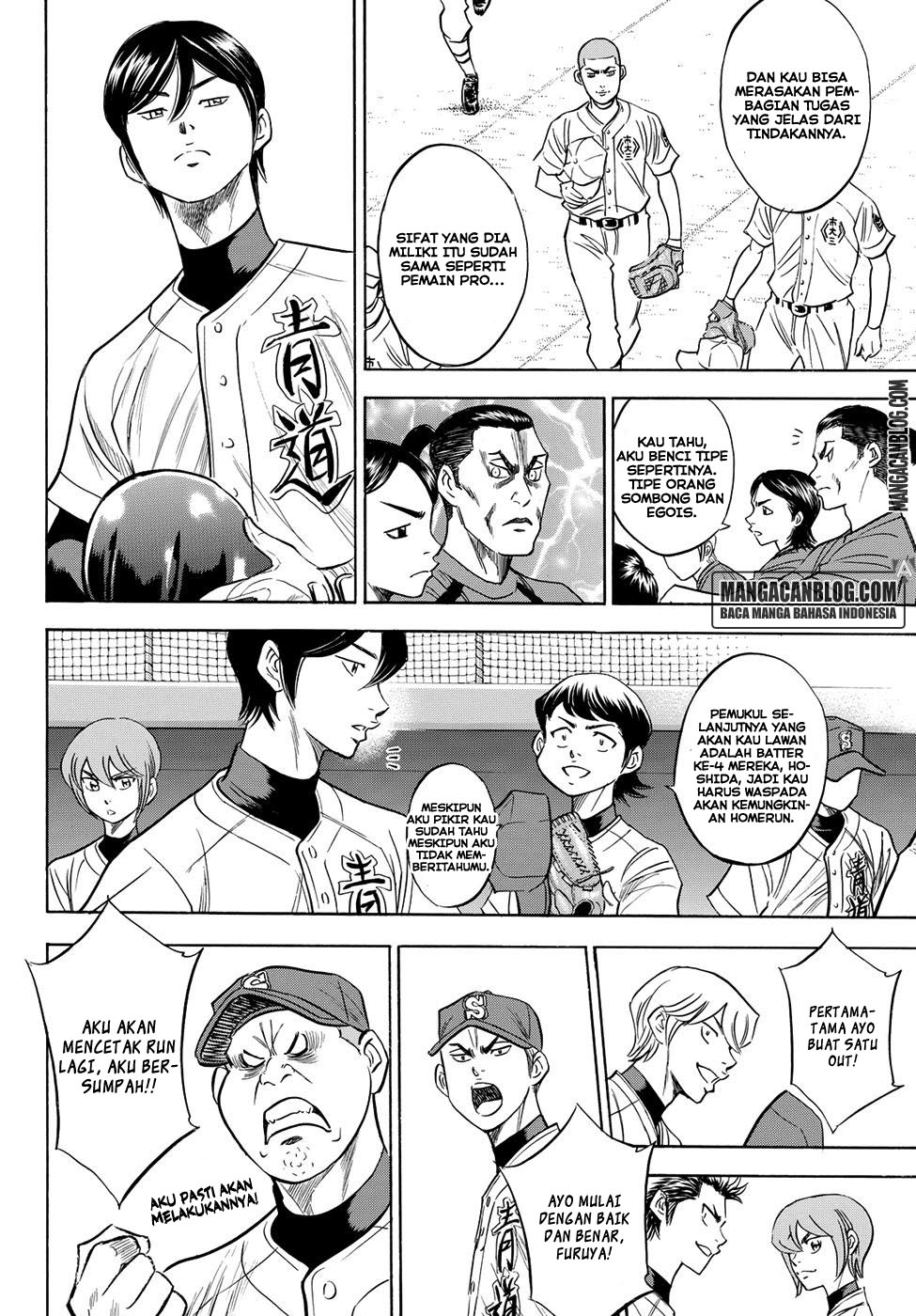 Diamond no Ace Act 2 — Chapter 40, halaman 7