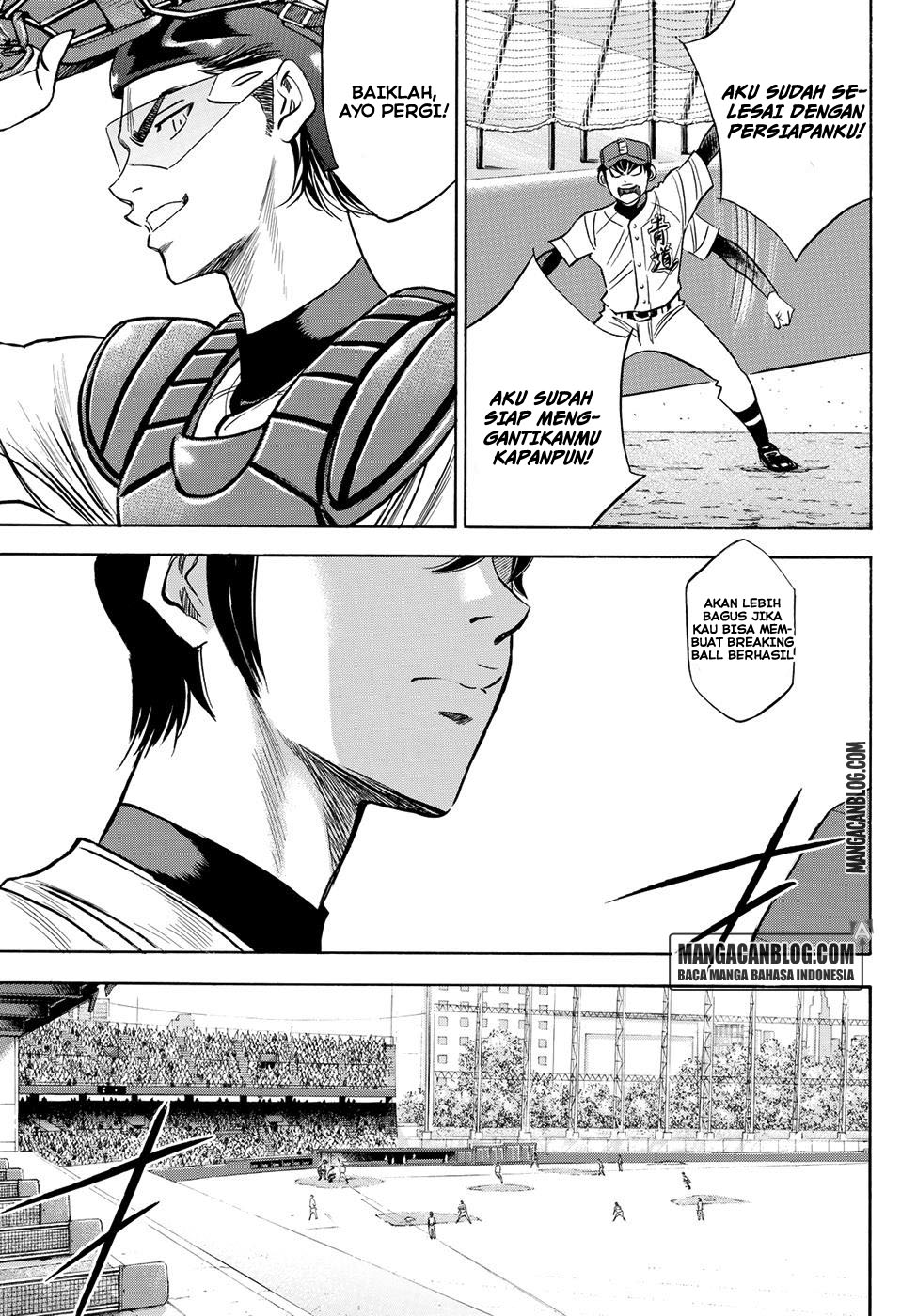 Diamond no Ace Act 2 — Chapter 40, halaman 8
