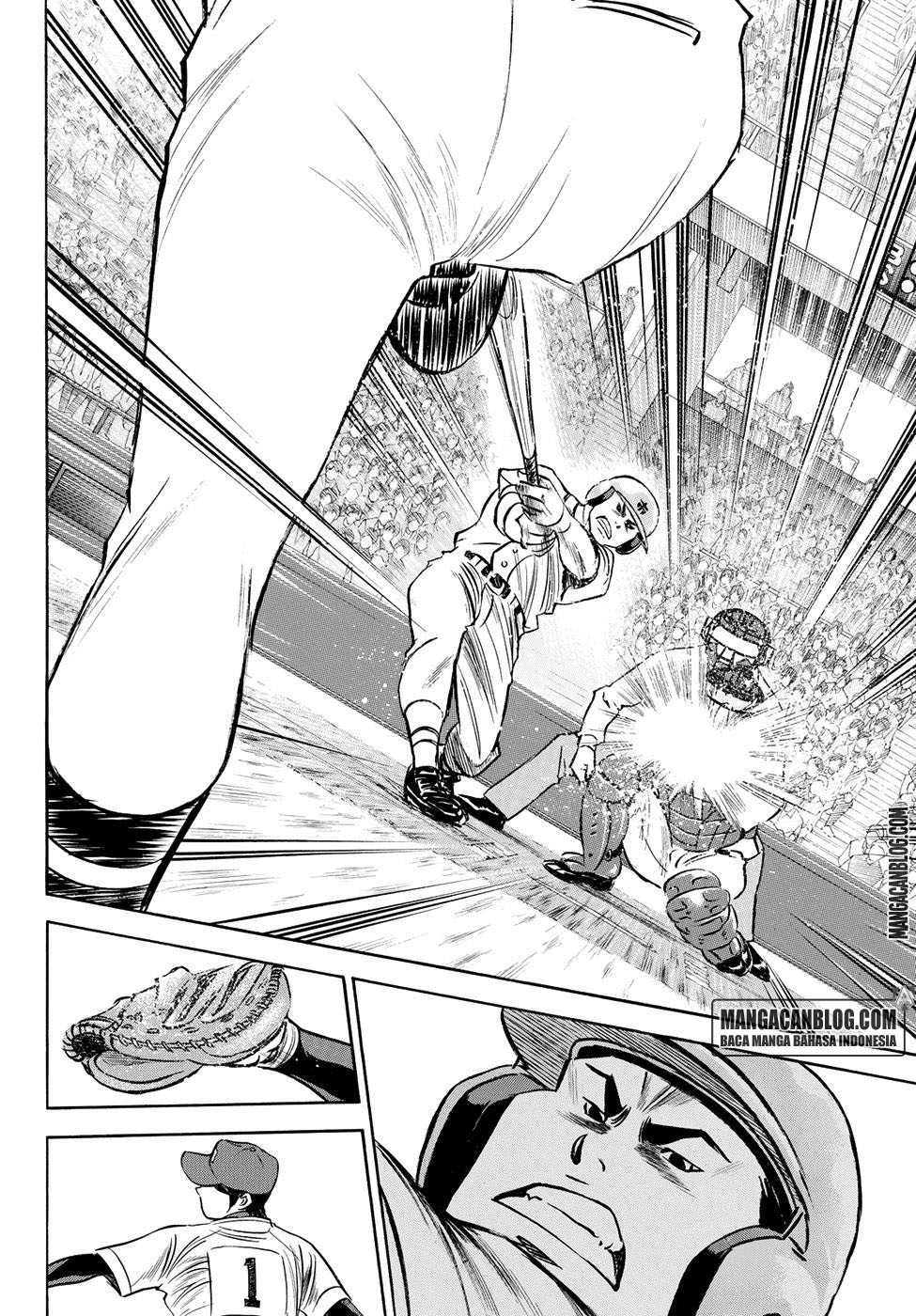 Diamond no Ace Act 2 — Chapter 40, halaman 9