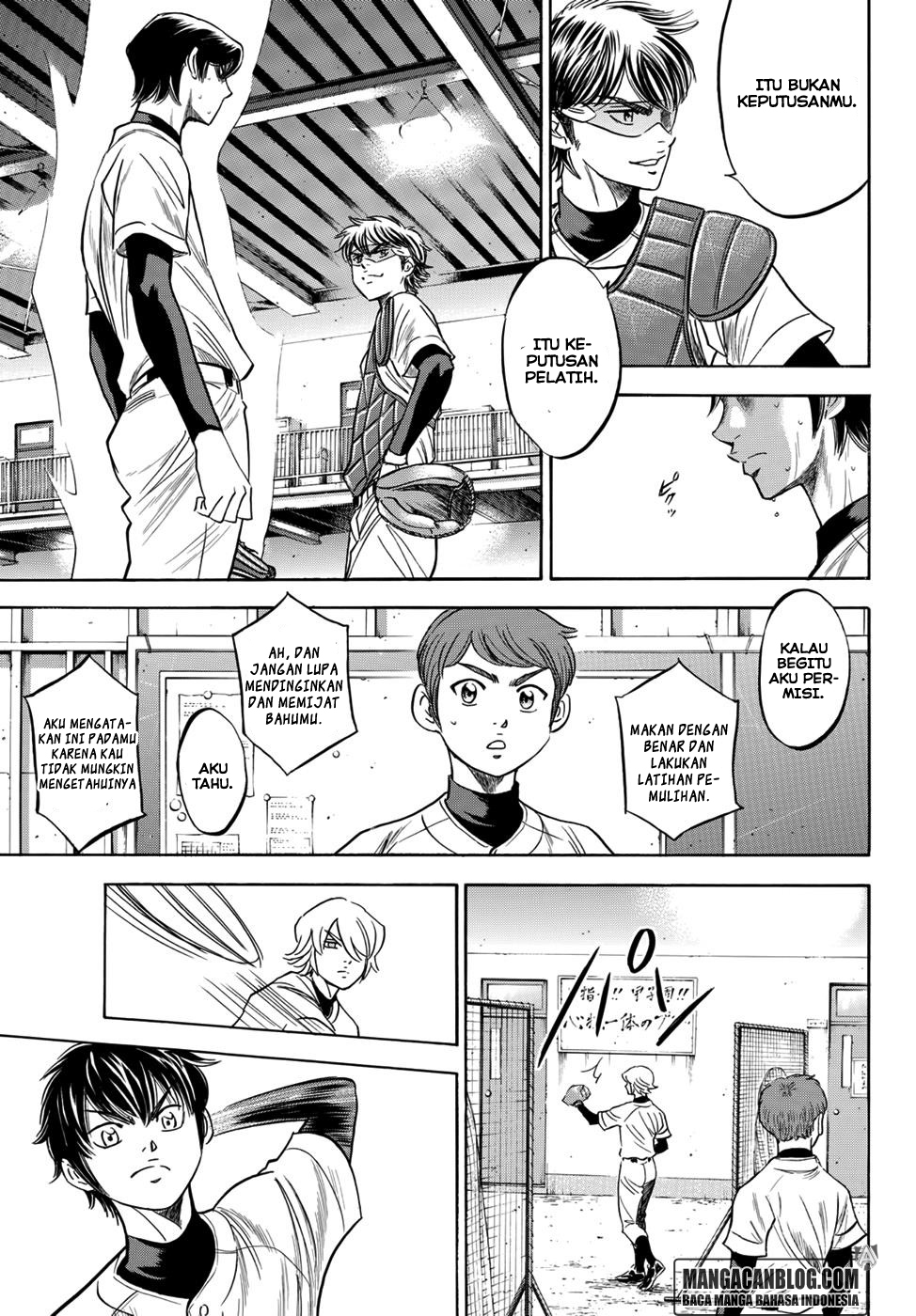 Diamond no Ace Act 2 — Chapter 35, halaman 11