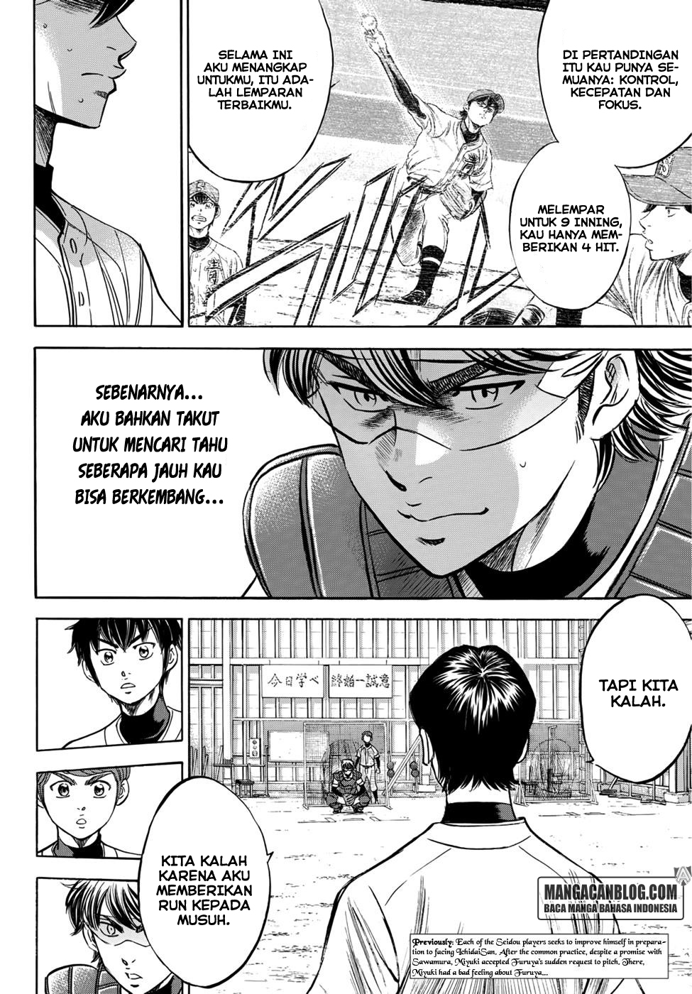 Diamond no Ace Act 2 — Chapter 35, halaman 2