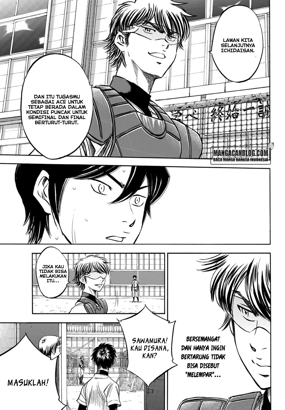 Diamond no Ace Act 2 — Chapter 35, halaman 7