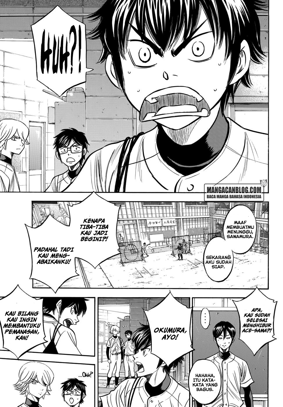 Diamond no Ace Act 2 — Chapter 35, halaman 9