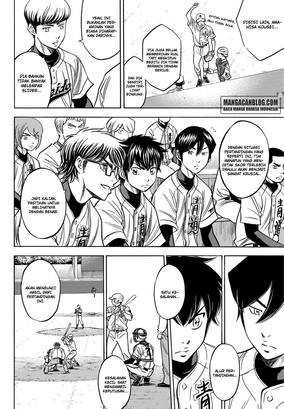 Diamond no Ace Act 2 — Chapter 31, halaman 4