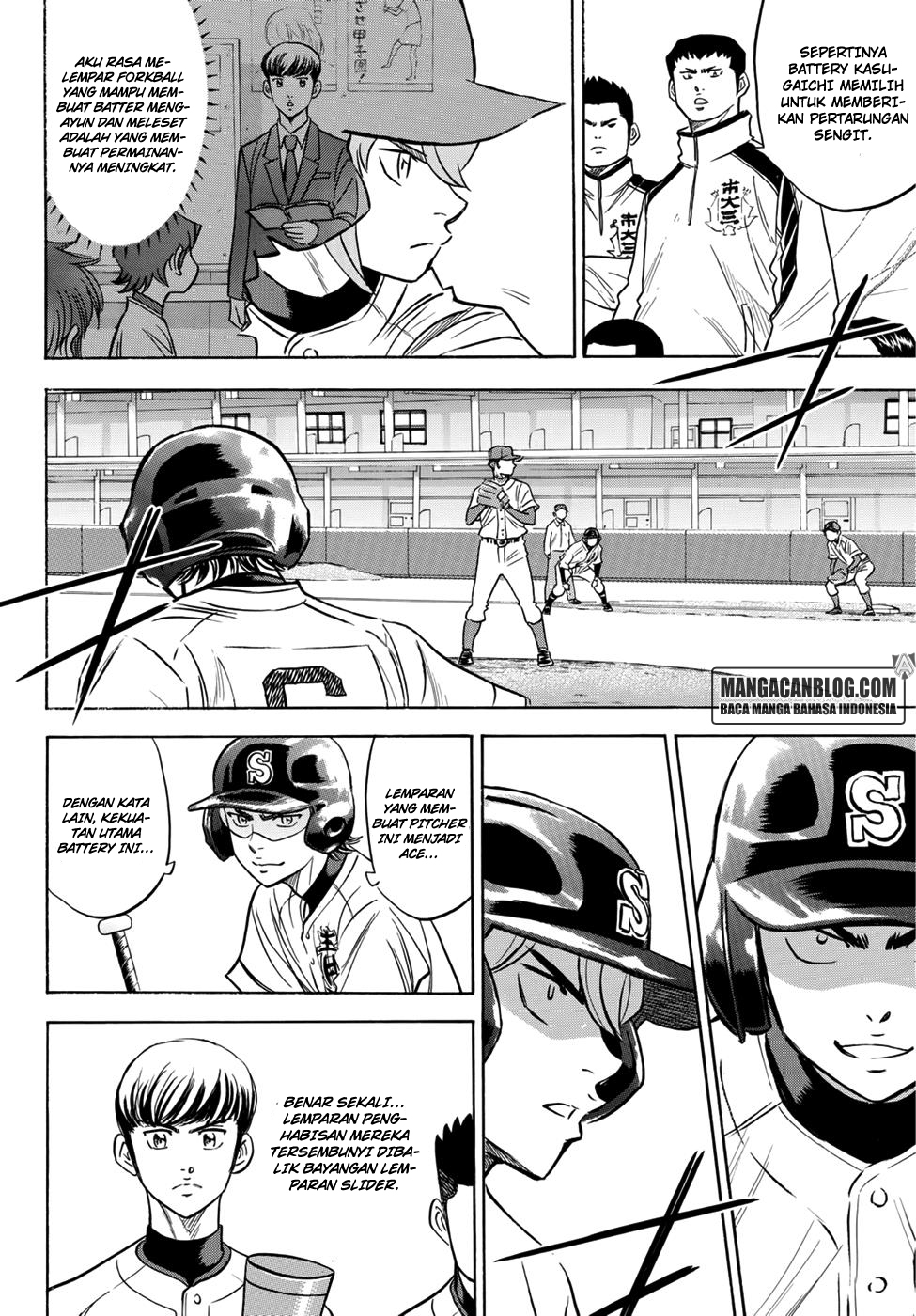 Diamond no Ace Act 2 — Chapter 28, halaman 14