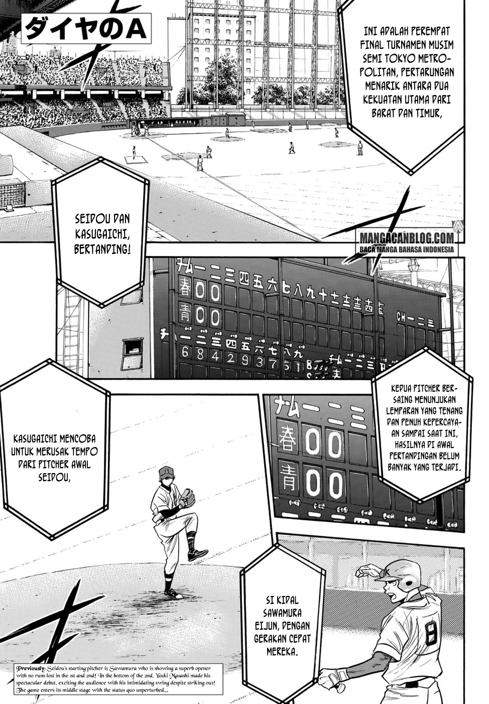 Diamond no Ace Act 2 — Chapter 28, halaman 2