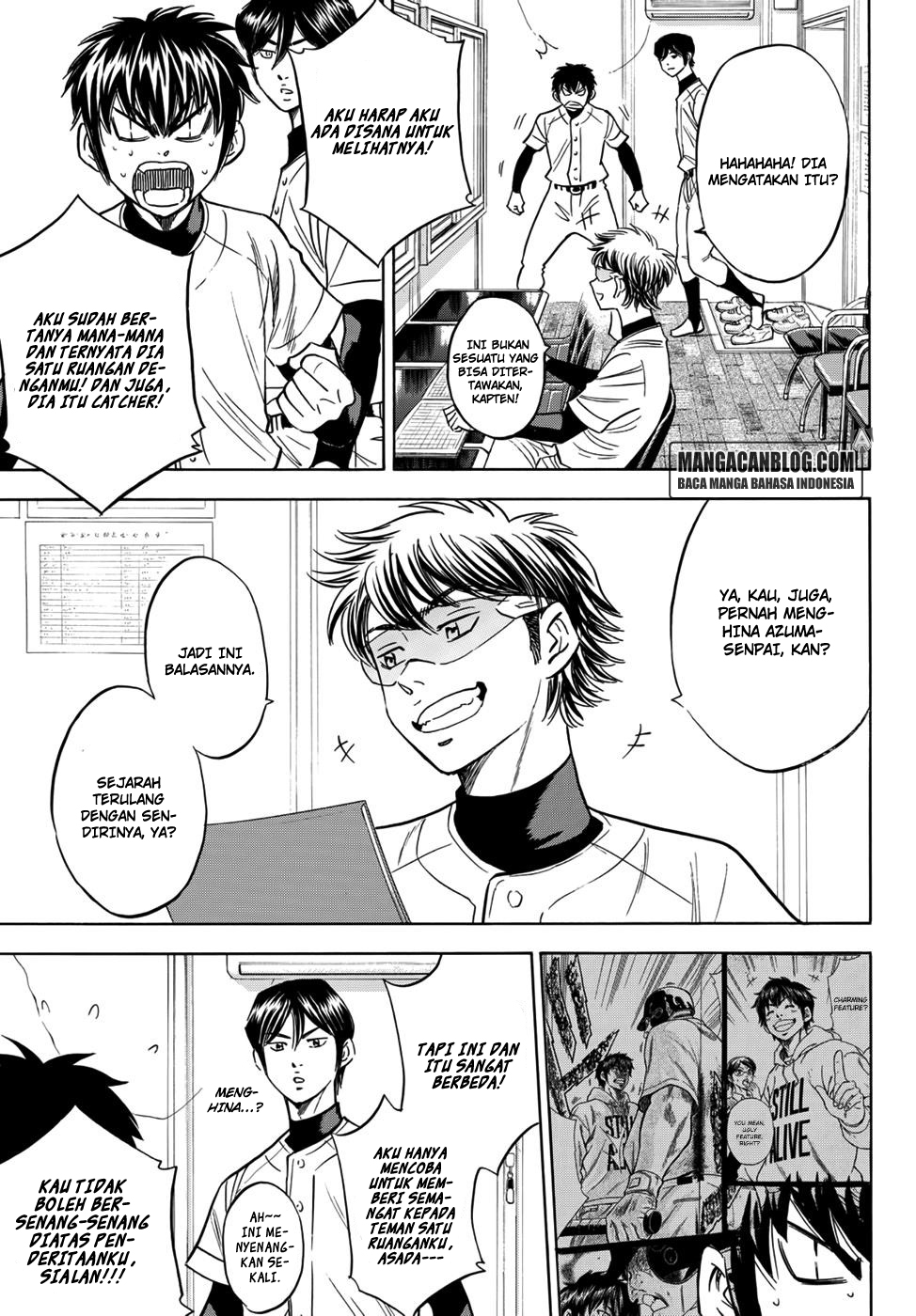 Diamond no Ace Act 2 — Chapter 26, halaman 15