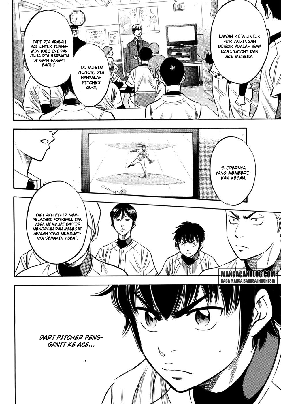 Diamond no Ace Act 2 — Chapter 26, halaman 20
