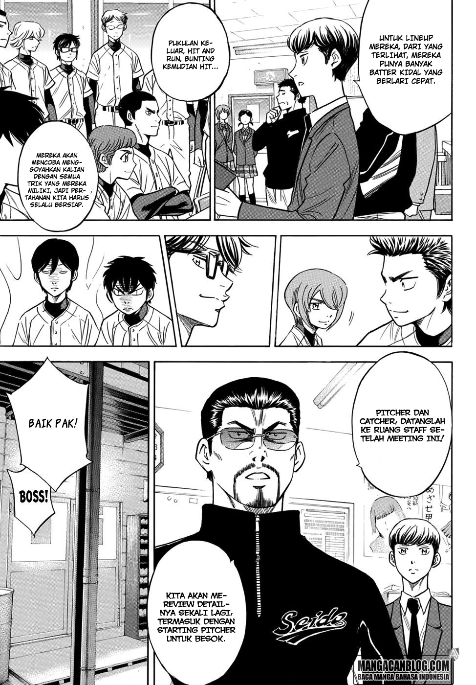 Diamond no Ace Act 2 — Chapter 26, halaman 21