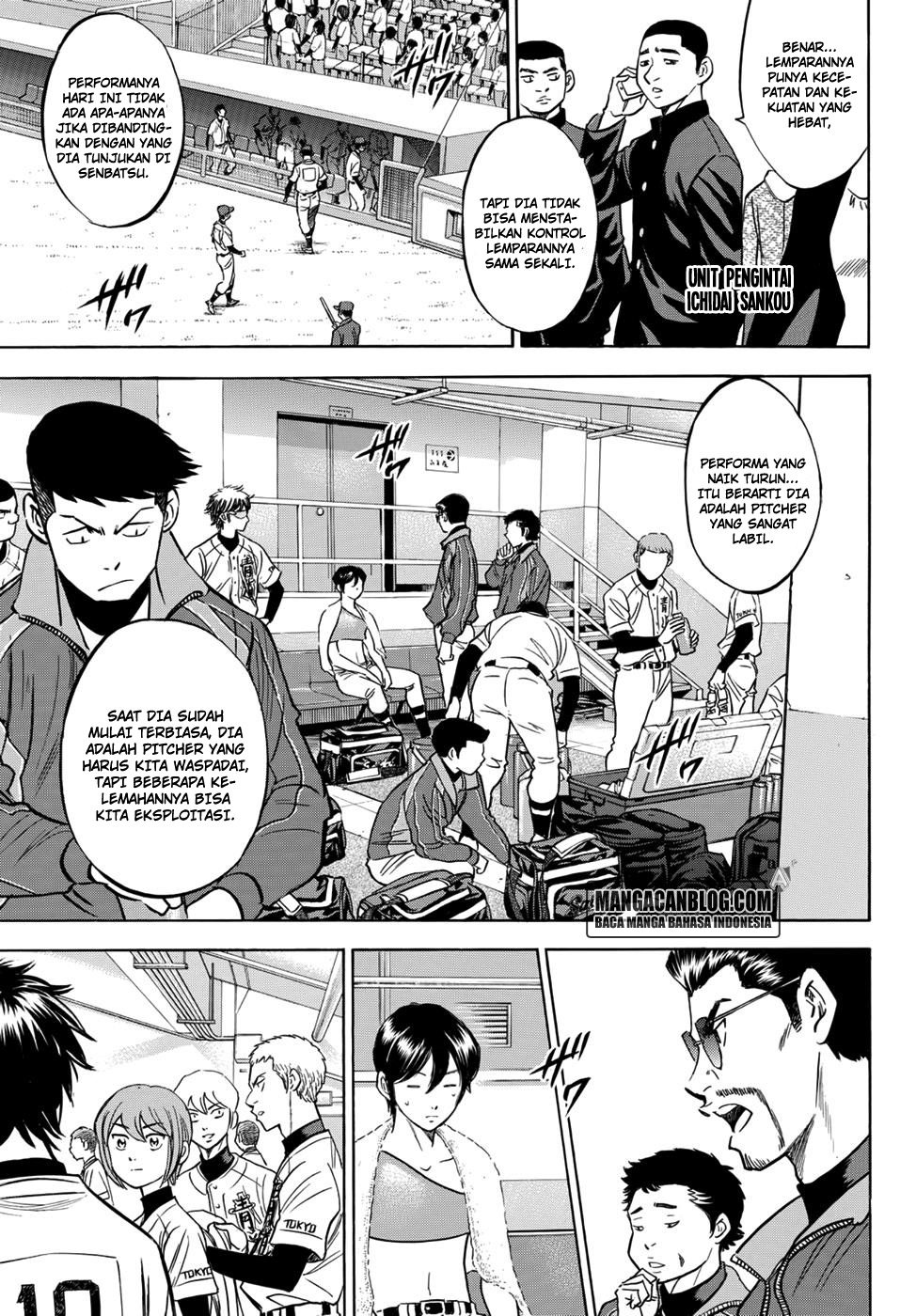 Diamond no Ace Act 2 — Chapter 23, halaman 8