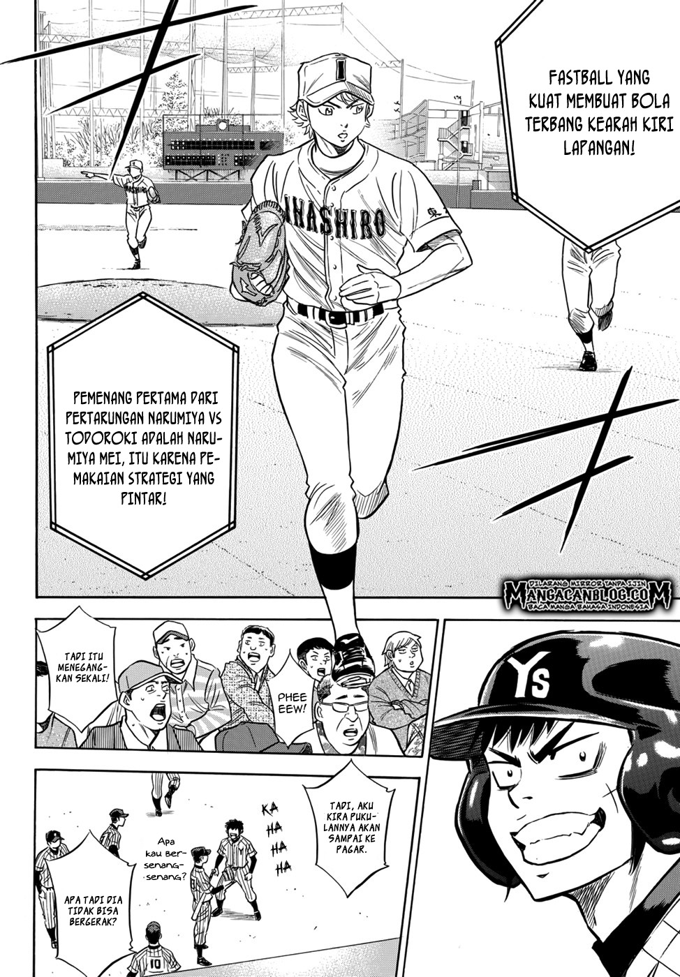 Diamond no Ace Act 2 — Chapter 18, halaman 12