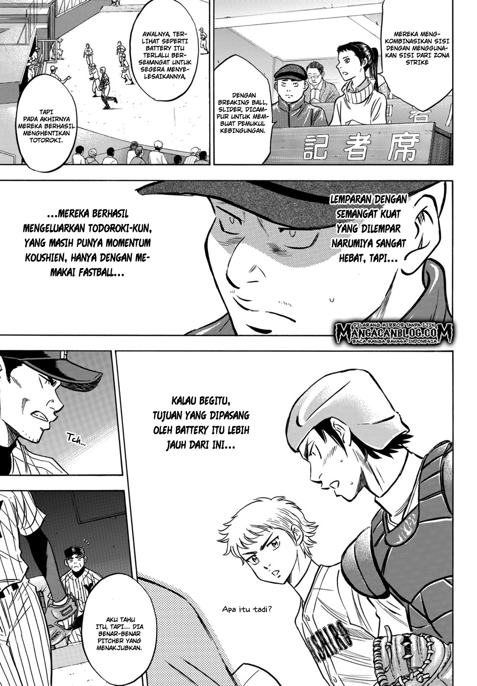 Diamond no Ace Act 2 — Chapter 18, halaman 13