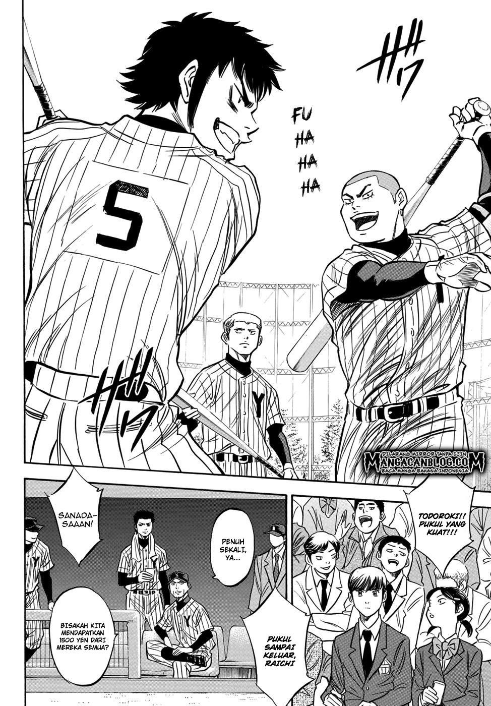 Diamond no Ace Act 2 — Chapter 15, halaman 14