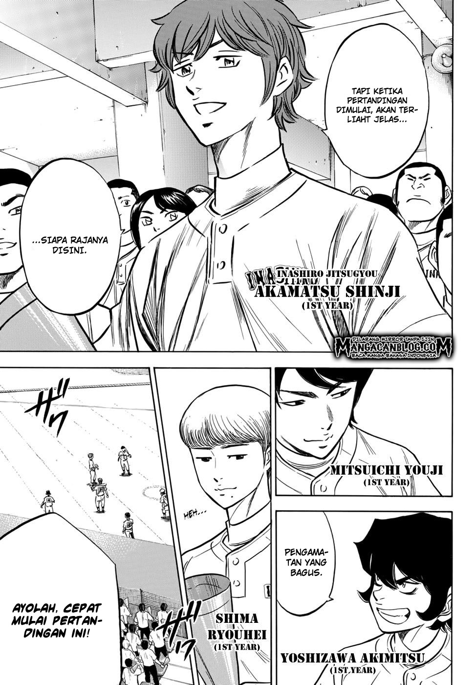 Diamond no Ace Act 2 — Chapter 15, halaman 17