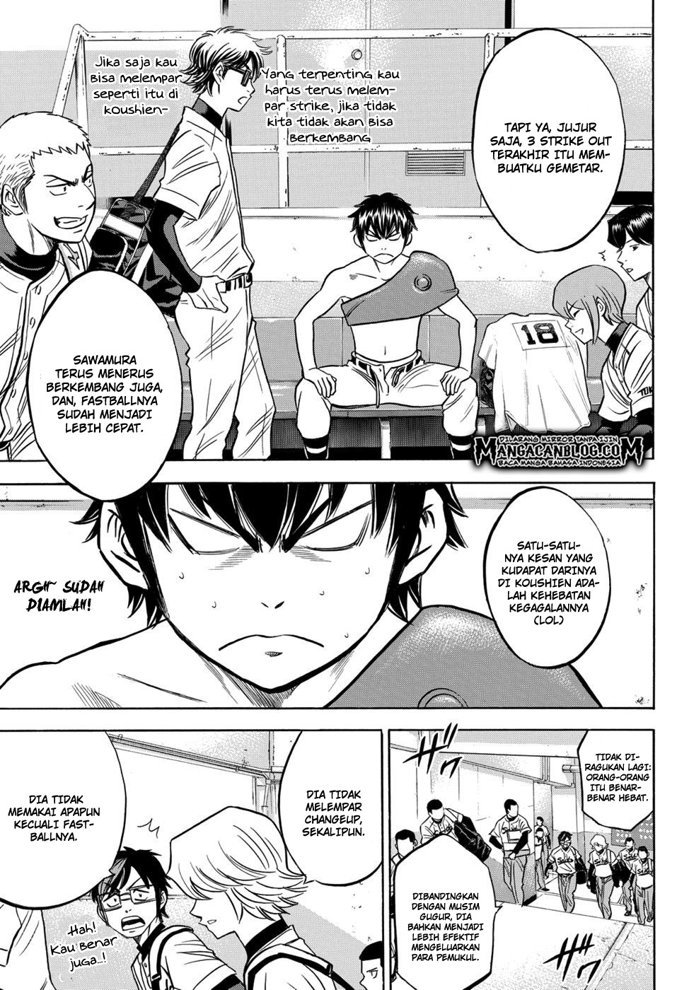 Diamond no Ace Act 2 — Chapter 15, halaman 3