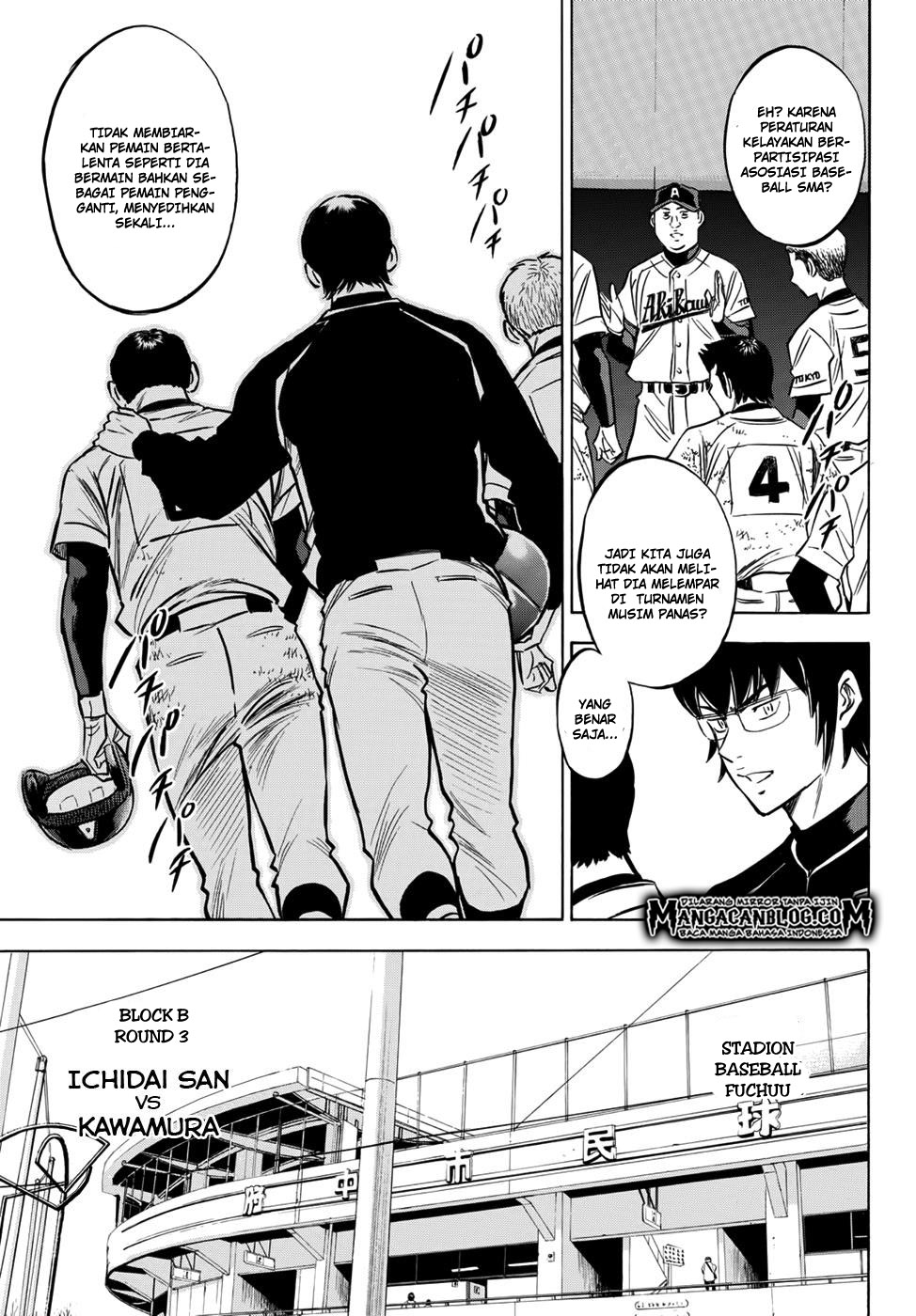 Diamond no Ace Act 2 — Chapter 15, halaman 7