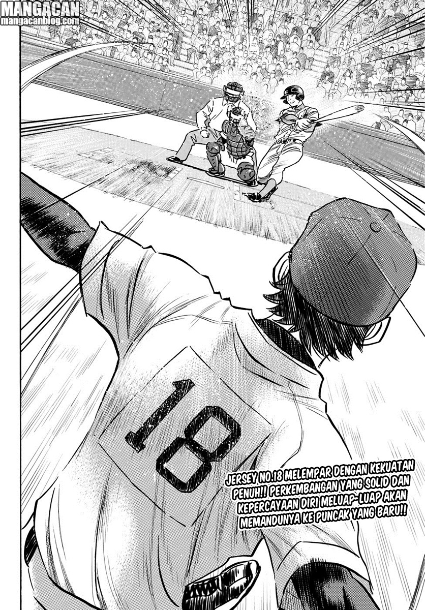Diamond no Ace Act 2 — Chapter 14, halaman 19