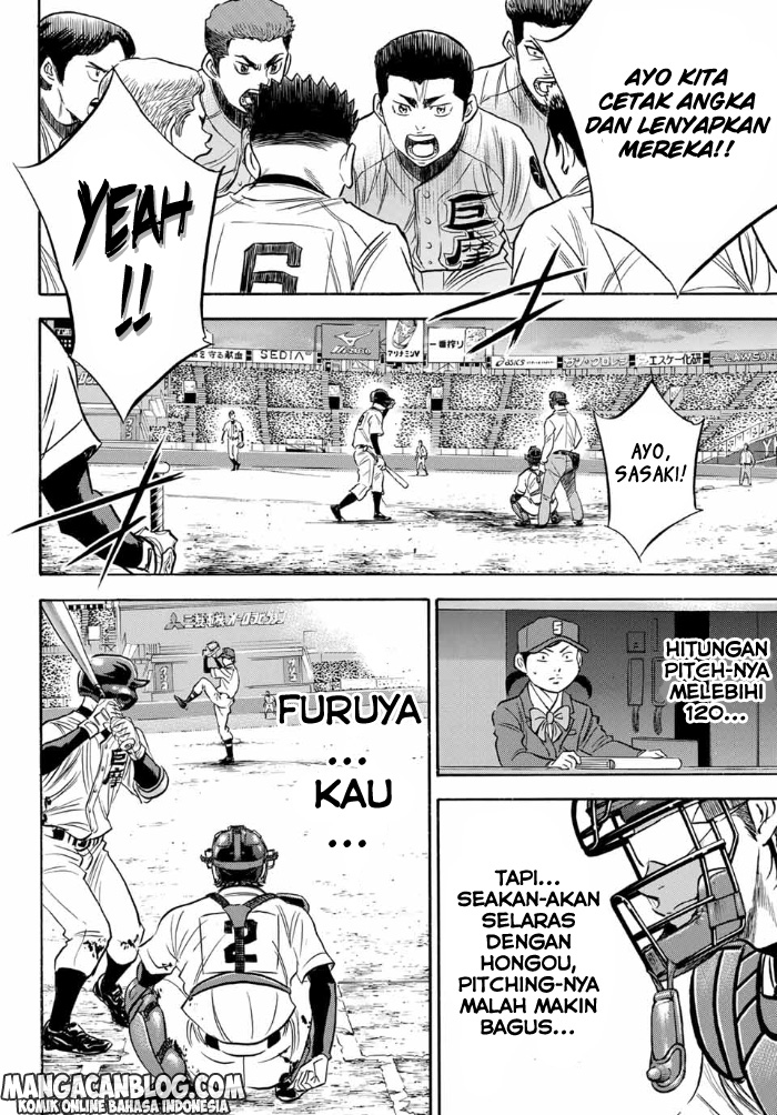 Diamond no Ace Act 2 — Chapter 8, halaman 10