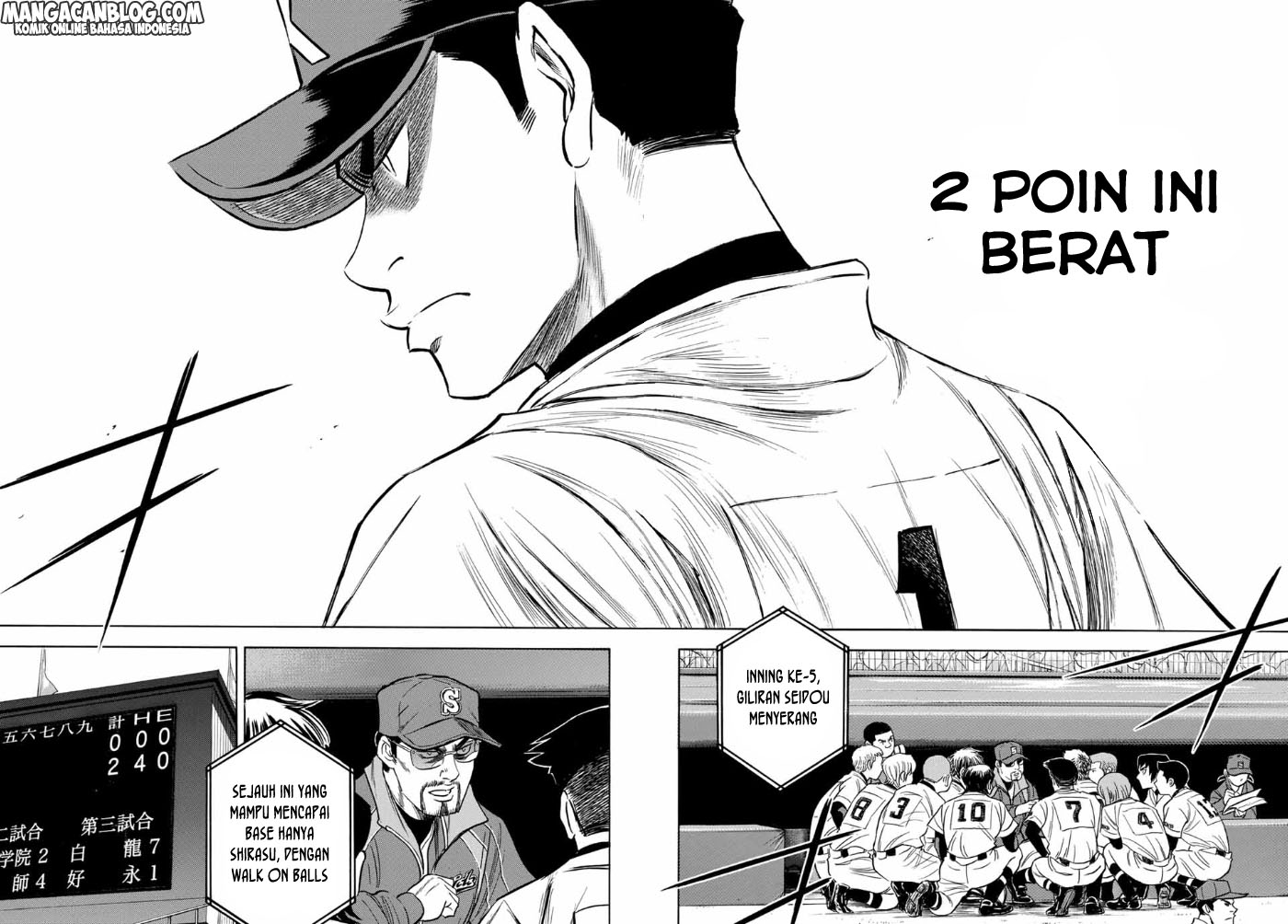 Diamond no Ace Act 2 — Chapter 6, halaman 8
