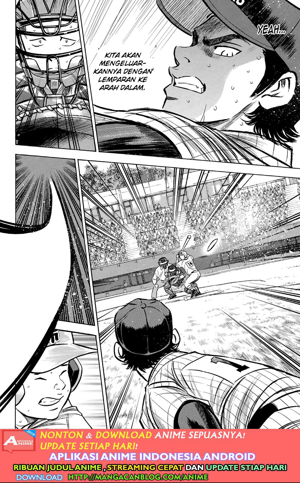Diamond no Ace Act 2 — Chapter 186, halaman 10
