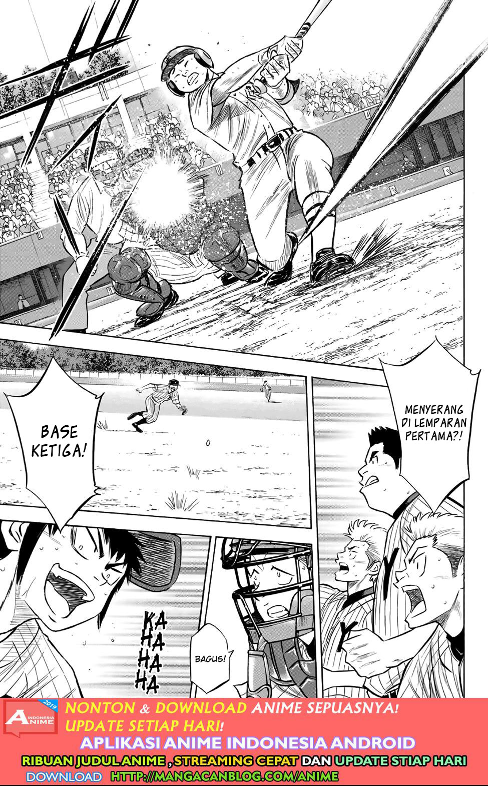 Diamond no Ace Act 2 — Chapter 186, halaman 11